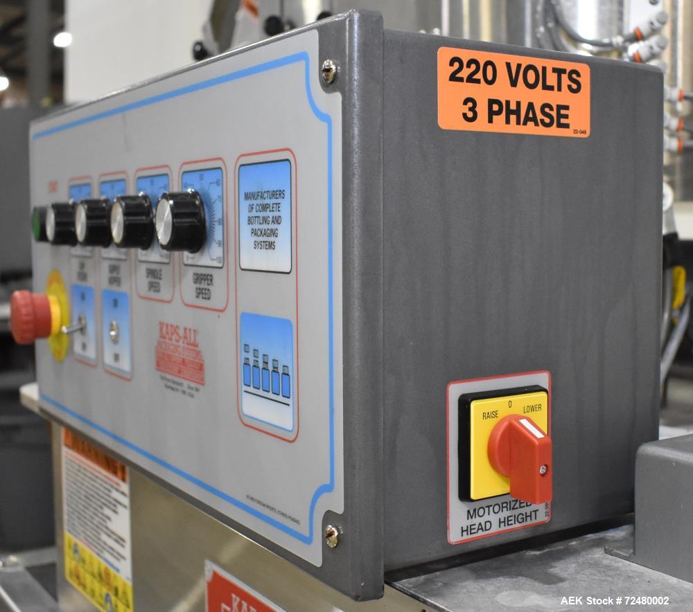 Kaps-All A6 Automatic Inline 6-Spindle Capper